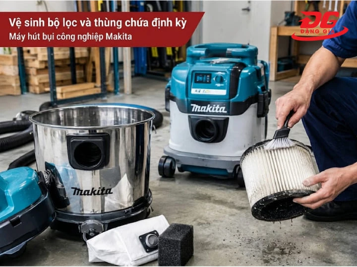 Vệ sinh bộ lọc định kỳ