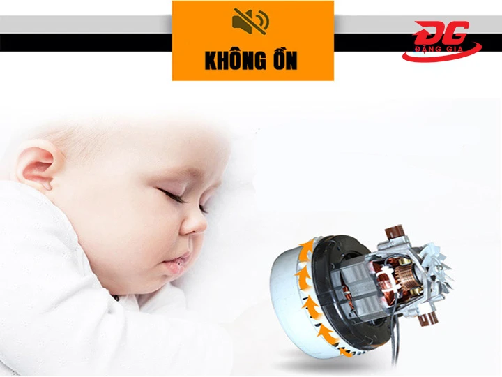 Máy hút bụi công nghiệp cho gia đình Typhoon B5 không ồn
