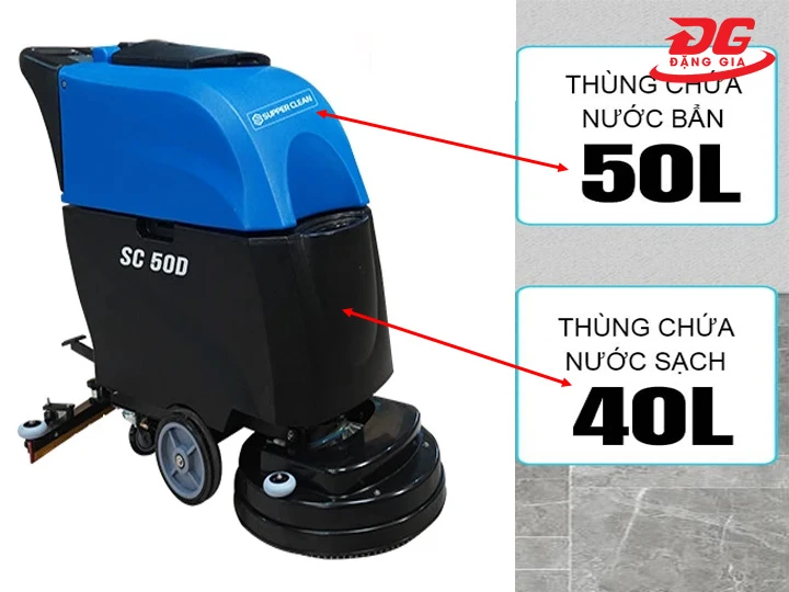 Ưu điểm của Máy chà sàn liên hợp Supper Clean SC-50D