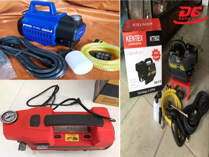 Máy rửa xe Kentex: Phun mạnh, Ổn định, Bền bỉ, Giá hời