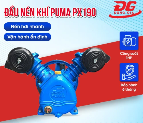 Đầu nén khí Puma PX190 (1HP) 2