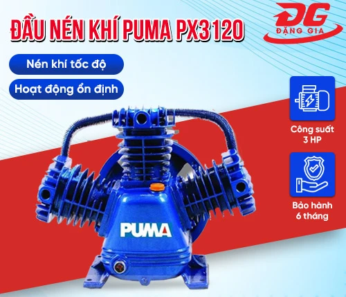 Đầu nén khí Puma PX3120 (3HP) 2
