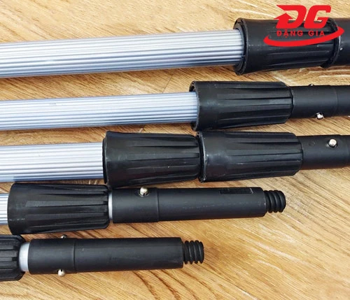 cây lau kính nối dài 4m 3 khớp vặn