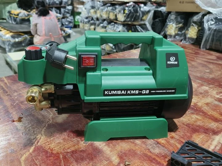 Bàn giao máy rửa xe mini gia đình Kumisai KMS Q8 cho Tiệm xe 3T Hải Phòng