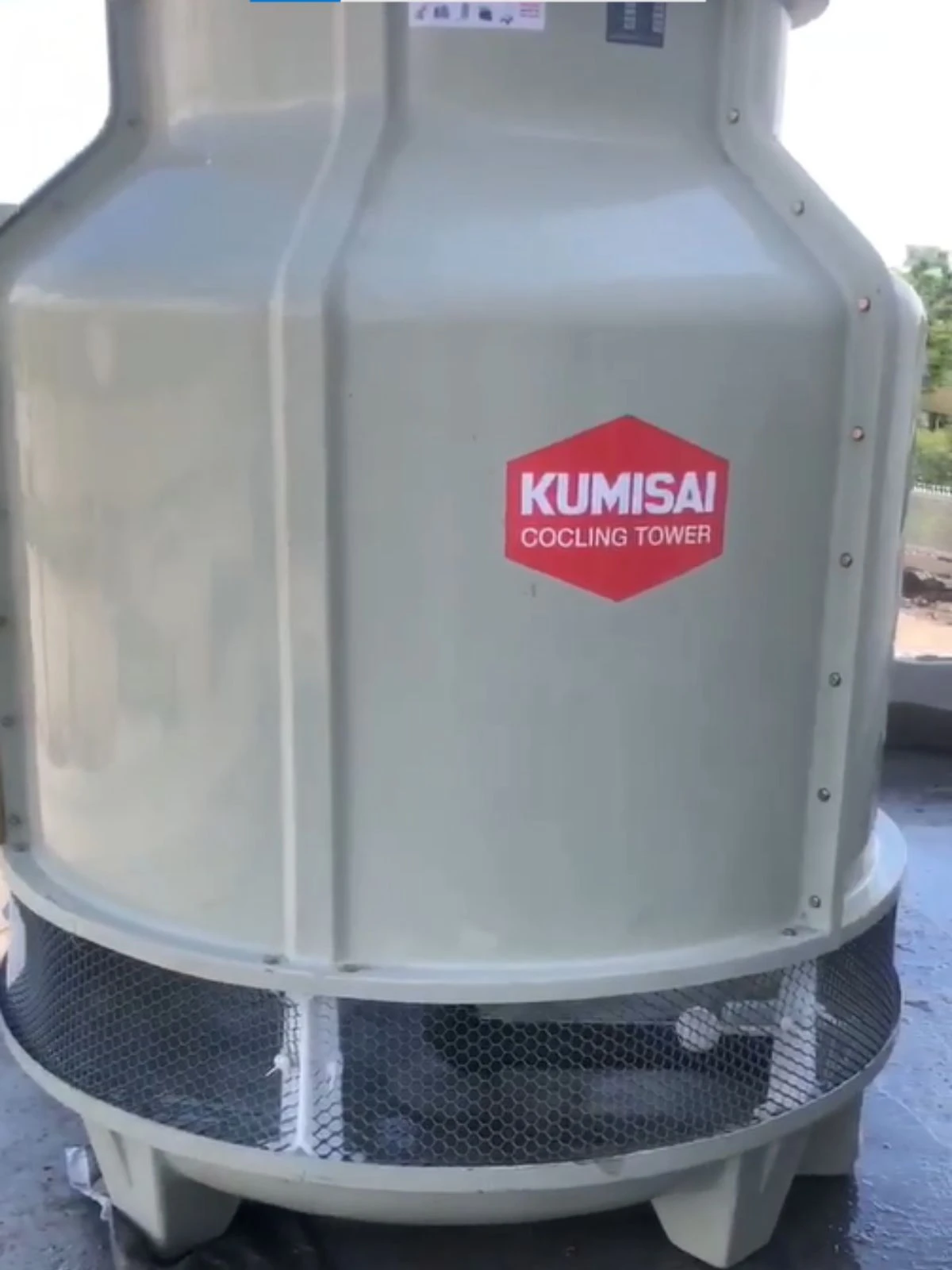 Lắp đặt và bàn giao tháp giải nhiệt Kumisai KMS 30RT tại xưởng cơ khí Hòa Nga 5