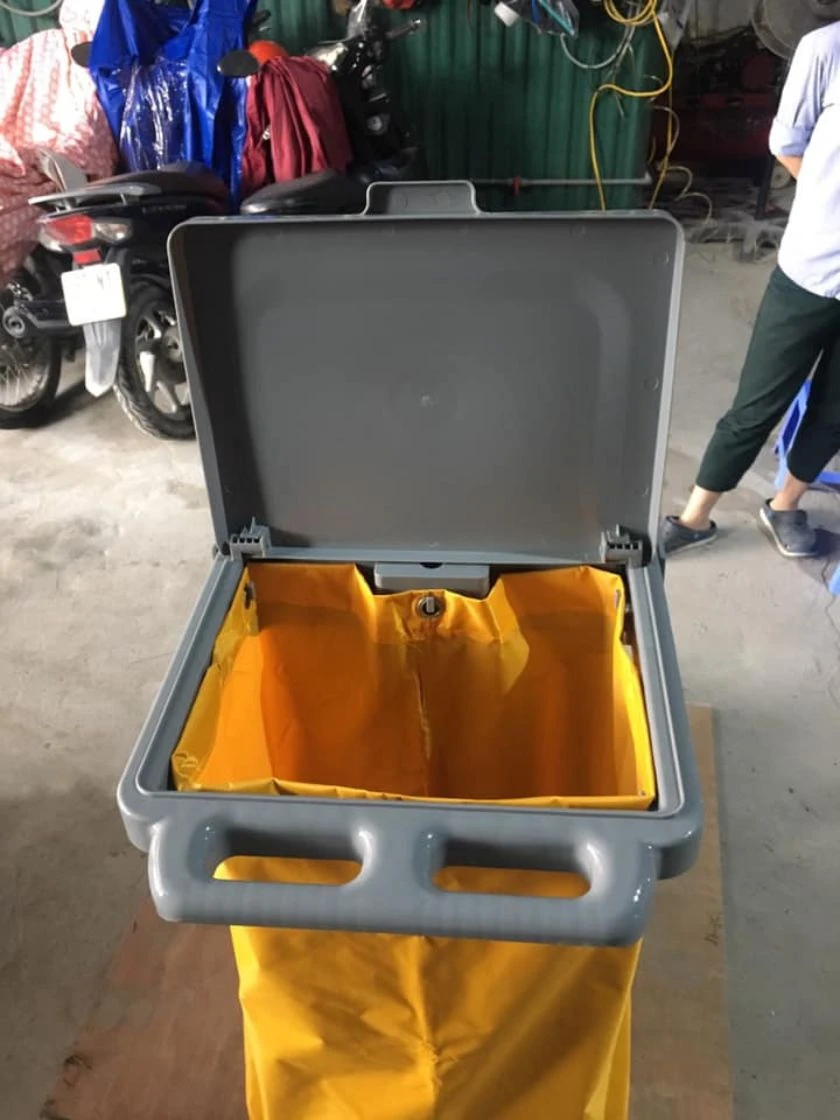 Giao hoàn tất xe đẩy quét rác Kumisai cho khu nhà máy ở Bắc Ninh 4
