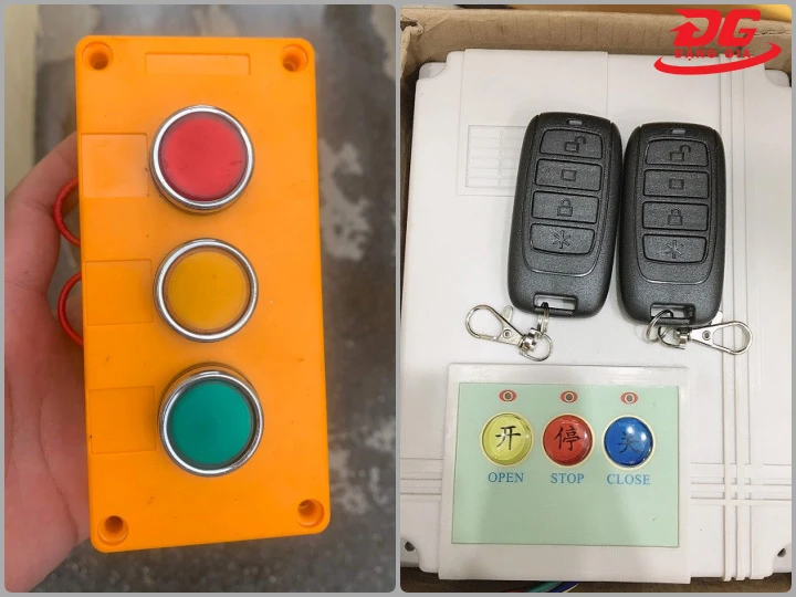 Bảng điều khiển barie