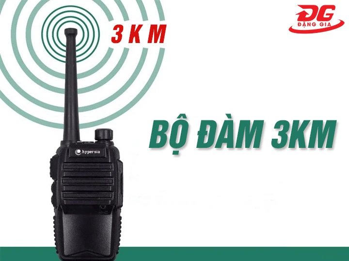 Top 10+ Máy bộ đàm 3km: Truyền tức thời, Tín hiệu nét căng