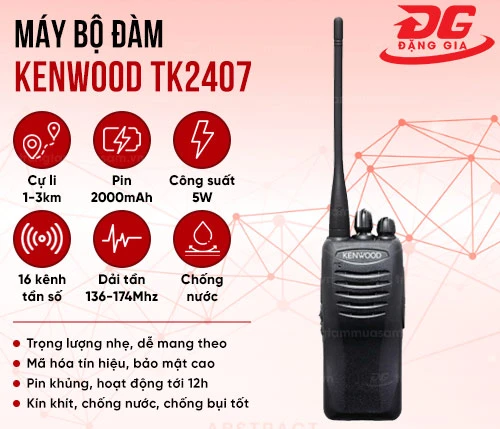 Máy bộ đàm Kenwood TK2407 2