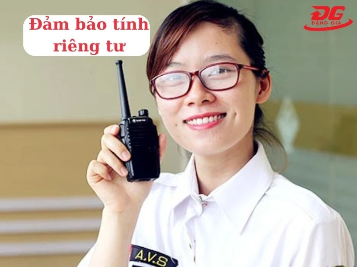 Bộ đàm Intercom đảm bảo riêng tư