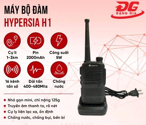 Máy bộ đàm Hypersia H1 2