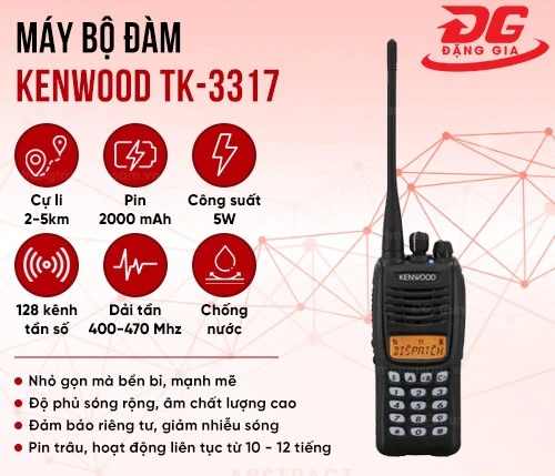 Máy bộ đàm Kenwood TK-3317 2