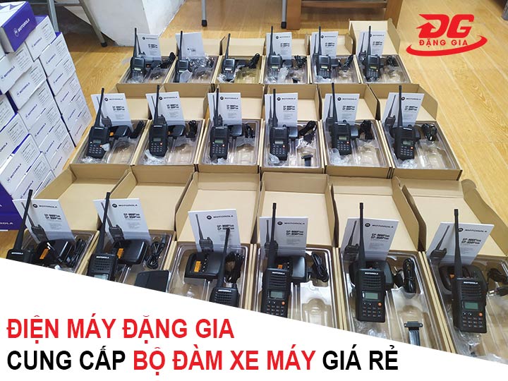 đăng gia cung cấp  máy bộ đàm xe máy giá rẻ