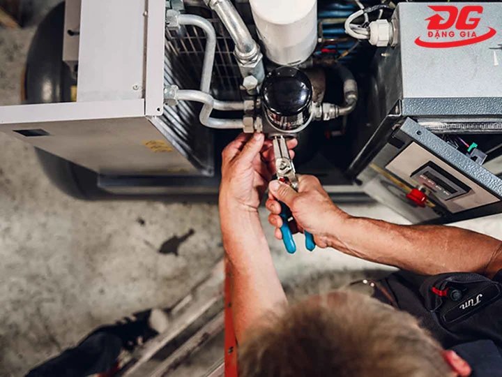 cách bảo dưỡng động cơ máy nén khí