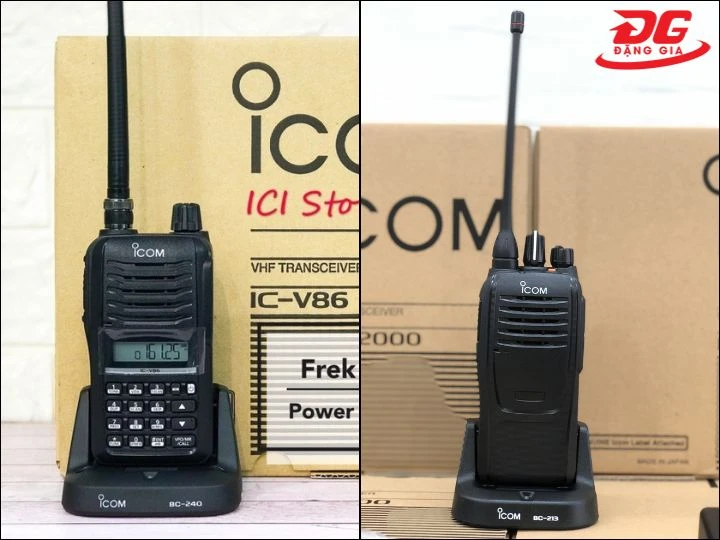 Cách chọn mua bộ đàm Icom