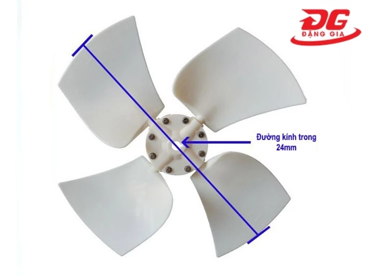 chọn quạt đúng đường kính