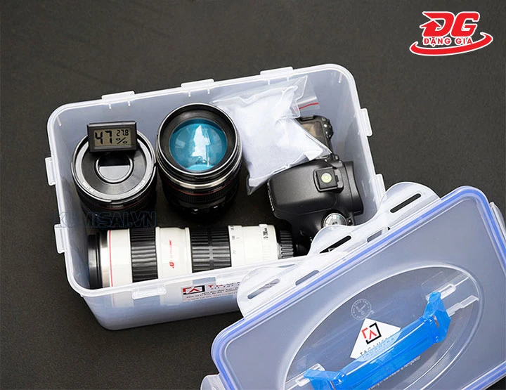 cách dùng hộp chống ẩm
