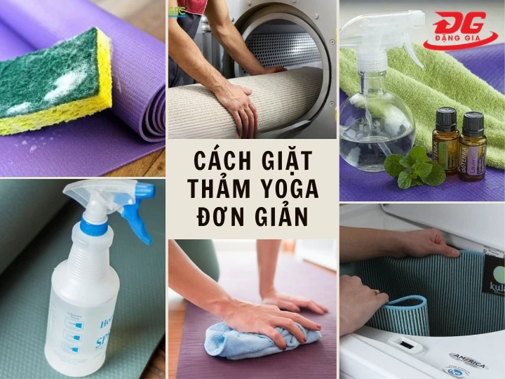 cách giặt thảm yoga đơn giản, hiệu quả tại nhà