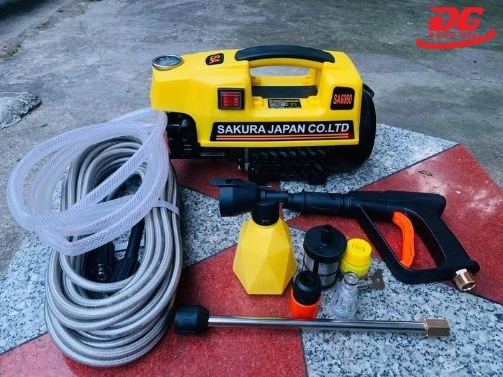 Cách sử dụng máy rửa xe Sakura