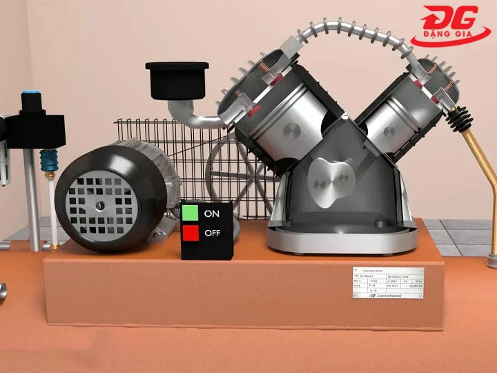 Cách vận hành động cơ máy nén khí