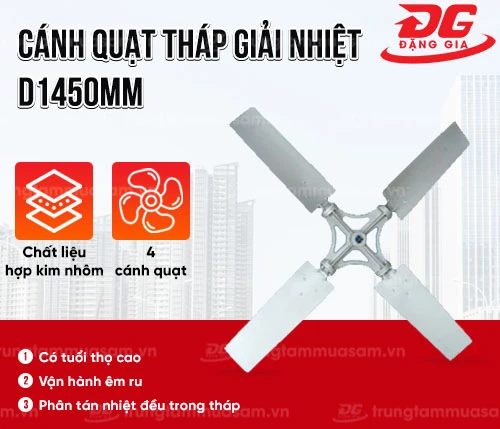 Cánh quạt D1450mm 2