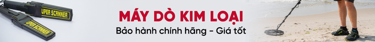 Banner máy dò kim loại