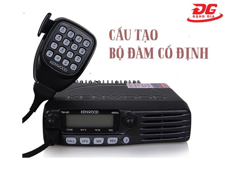 cấu tạo bộ đàm cố định