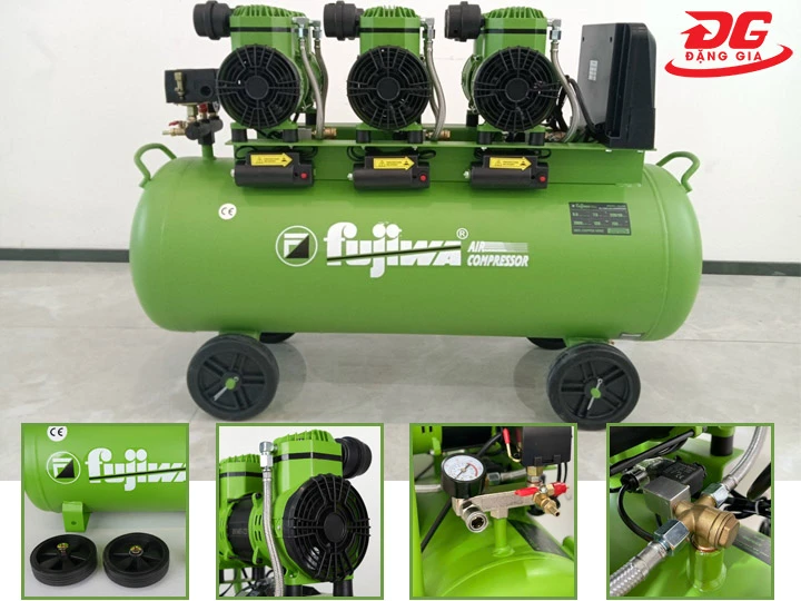 Cấu tạo máy nén khí Fujiwa