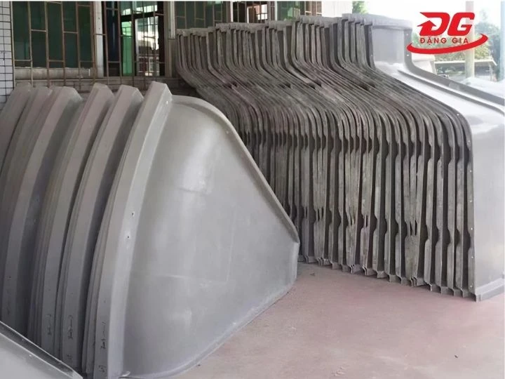 Cấu tạo lớp vỏ tháp giải nhiệt tròn