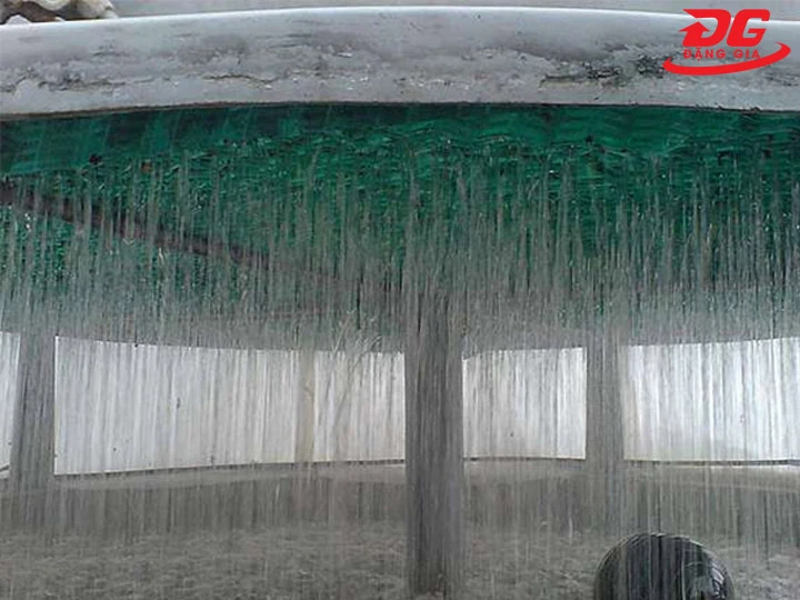 Cơ chế tấm tản nhiệt PVC tròn