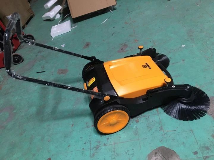 Cung cấp xe quét rác mini Kumisai KMS S1 cho xưởng sản xuất vật liệu Tâm Thanh