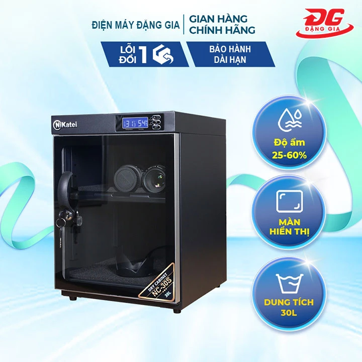 đặng gia bán Tủ chống ẩm Nikatei NC-30S giá rẻ