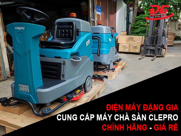 đặng gia cung cấp máy chà sàn Clepro giá rẻ