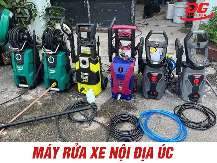 Top 5+ Máy rửa xe nội địa Úc: Giá hời, Siêu tiện lợi