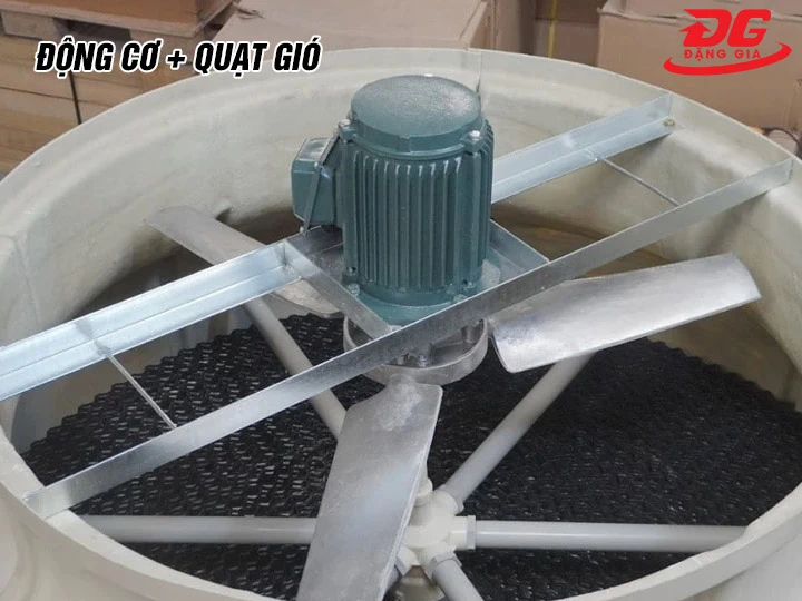 Quạt gió và động cơ tháp giải nhiệt nước Alpha 8RT