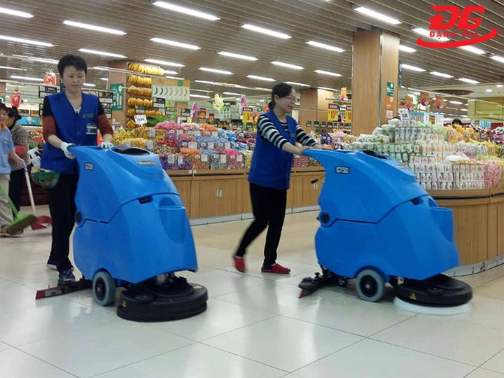 Dòng máy chà sàn liên hợp đẩy tay Gadlee