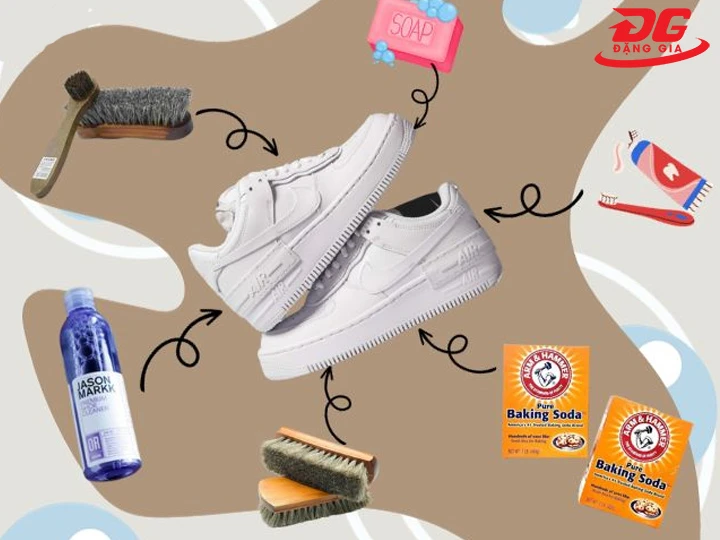 Dụng cụ vệ sinh giày sneaker