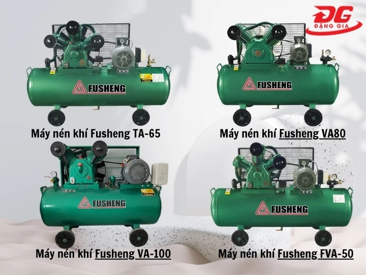 Giá máy nén khí Fusheng trên 15 triệu đồng