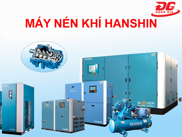 Máy nén khí Hanshin: Báo giá, Tư vấn mua & Top 7 mẫu nên đầu tư 2025