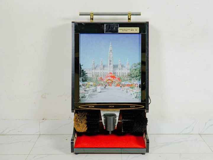 Bàn giao máy đánh giày Kumisai KMS 10 cho Trung tâm thương mại ở Tân Phú 4