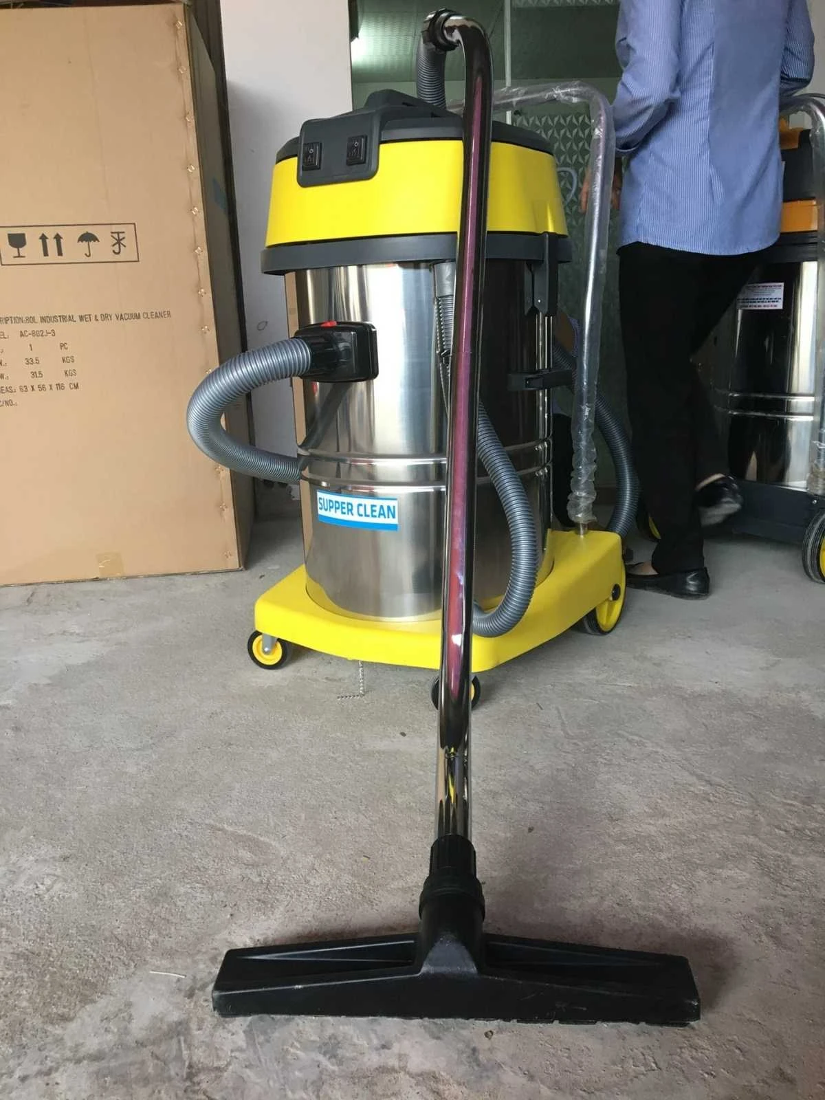 Giao hoàn tất máy hút bụi Supper Clean CH602 cho nhà máy tại Bắc Ninh 1