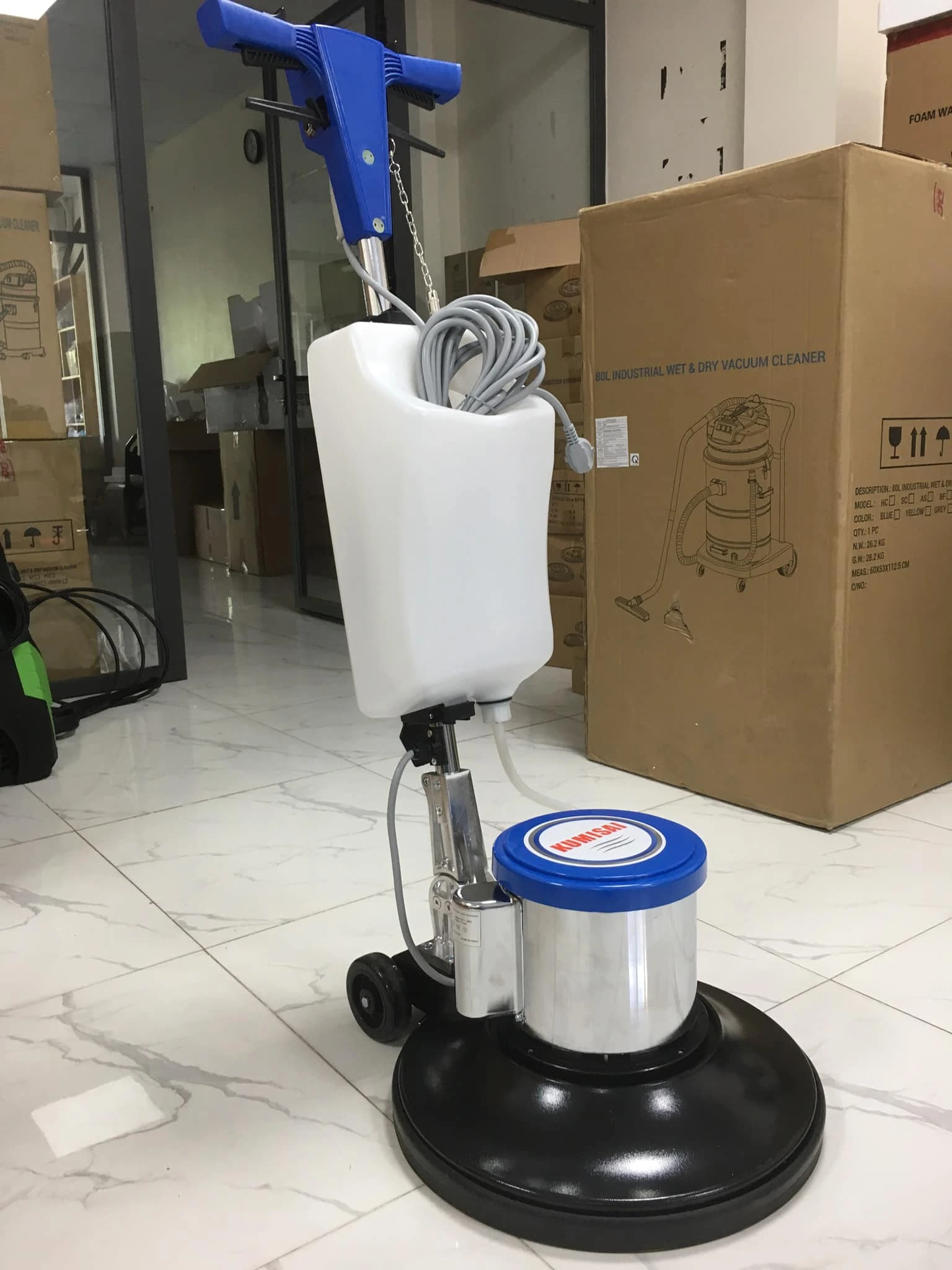 Bàn giao máy chà sàn đơn Kumisai KMS 522 cho Công ty TNHH An Bình Phát 2