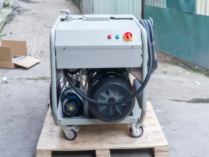 Hoàn tất bàn giao máy rửa xe cao áp Kumisai KMS 8018 tại nhà máy Hoàng Sơn 5