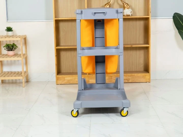 Đơn hàng xe đẩy quét rác 3 tầng Kumisai KMS 400 cho tòa nhà mới Vina Han 3