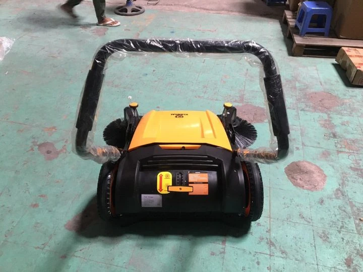 Cung cấp xe quét rác mini Kumisai KMS S1 cho xưởng sản xuất vật liệu Tâm Thanh 5