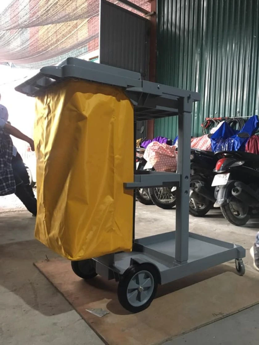 Giao hoàn tất xe đẩy quét rác Kumisai cho khu nhà máy ở Bắc Ninh 3