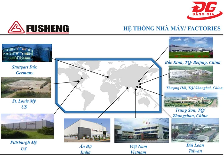 Máy nén khí Fusheng của nước nào?
