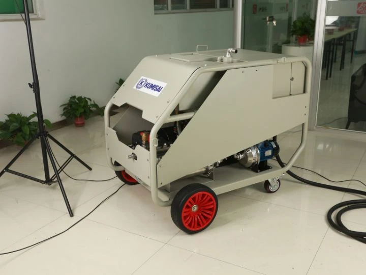 Hoàn tất bàn giao máy rửa xe cao áp Kumisai KMS 8018 tại nhà máy Hoàng Sơn