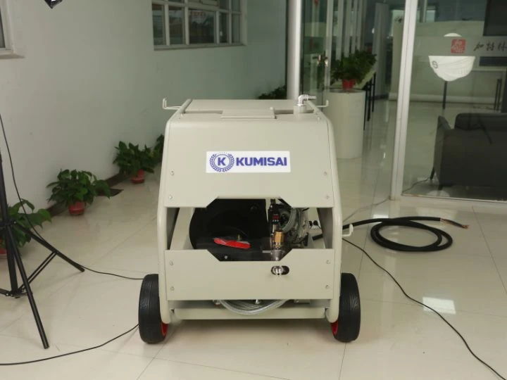 Hoàn tất bàn giao máy rửa xe cao áp Kumisai KMS 8018 tại nhà máy Hoàng Sơn 2