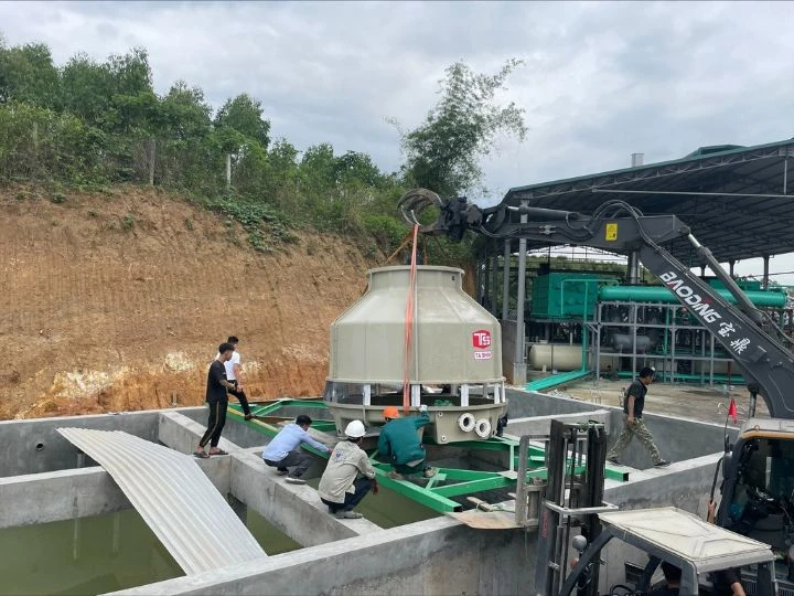 Hoàn tất lắp đặt tháp giải nhiệt Tashin tại nhà máy ở Quế Võ - Bắc Ninh